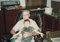 Gandad with Davy Lindauer approx 1988